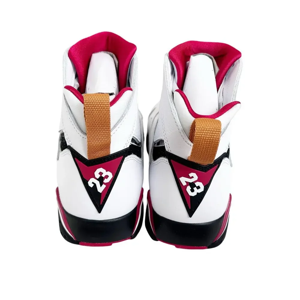 Air Jordan 7 Retro White Black Cardinal Red Sz 10.5